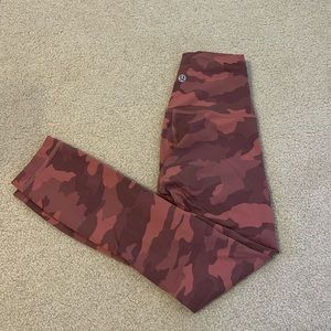 Lululemon wunder under leggings size 0